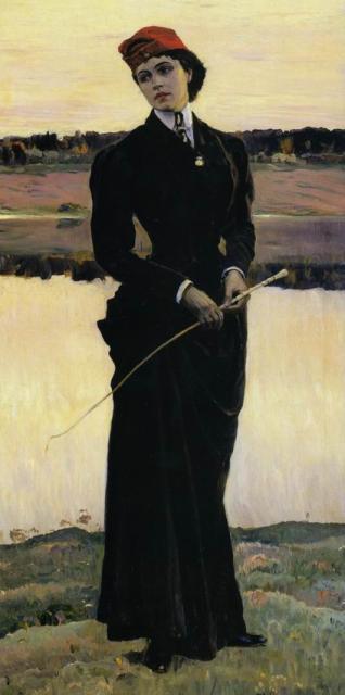 Nesterov M. Portrait of the Artist’s Daughter. 1906